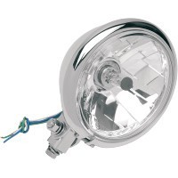 Phare additionnel chrome - un,